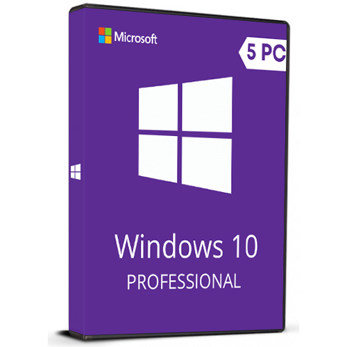 Windows 10 Professional Retail (5PC) Cd Key Microsoft Global